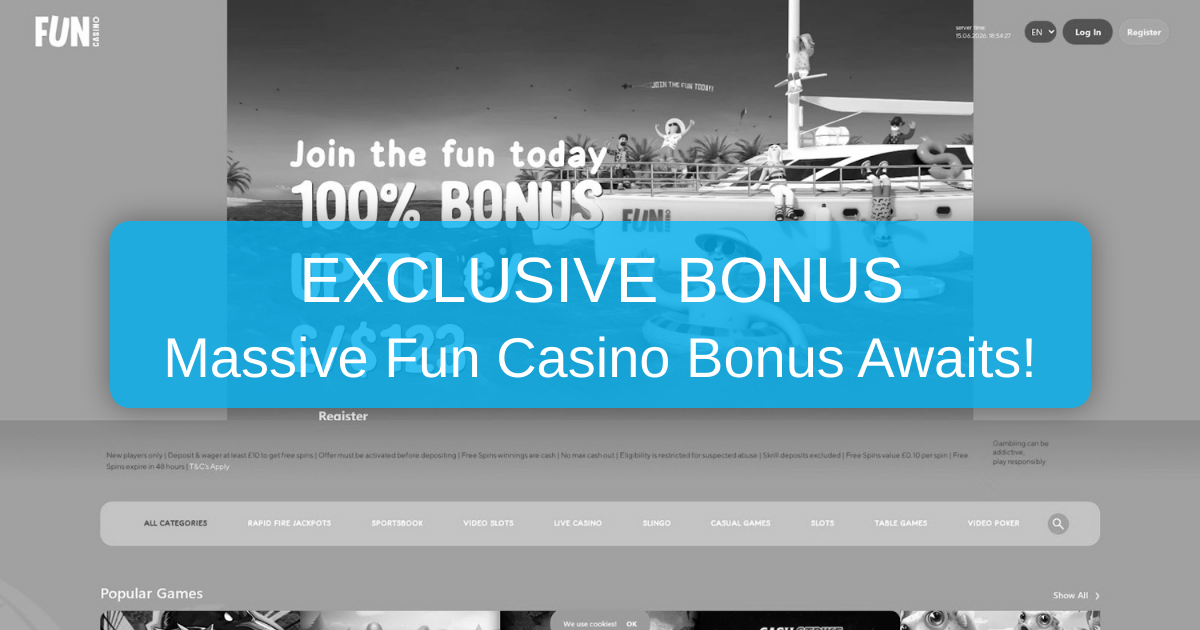 Fun Casino Bonus Code: Best Fun Casino Bonus 2026 United States